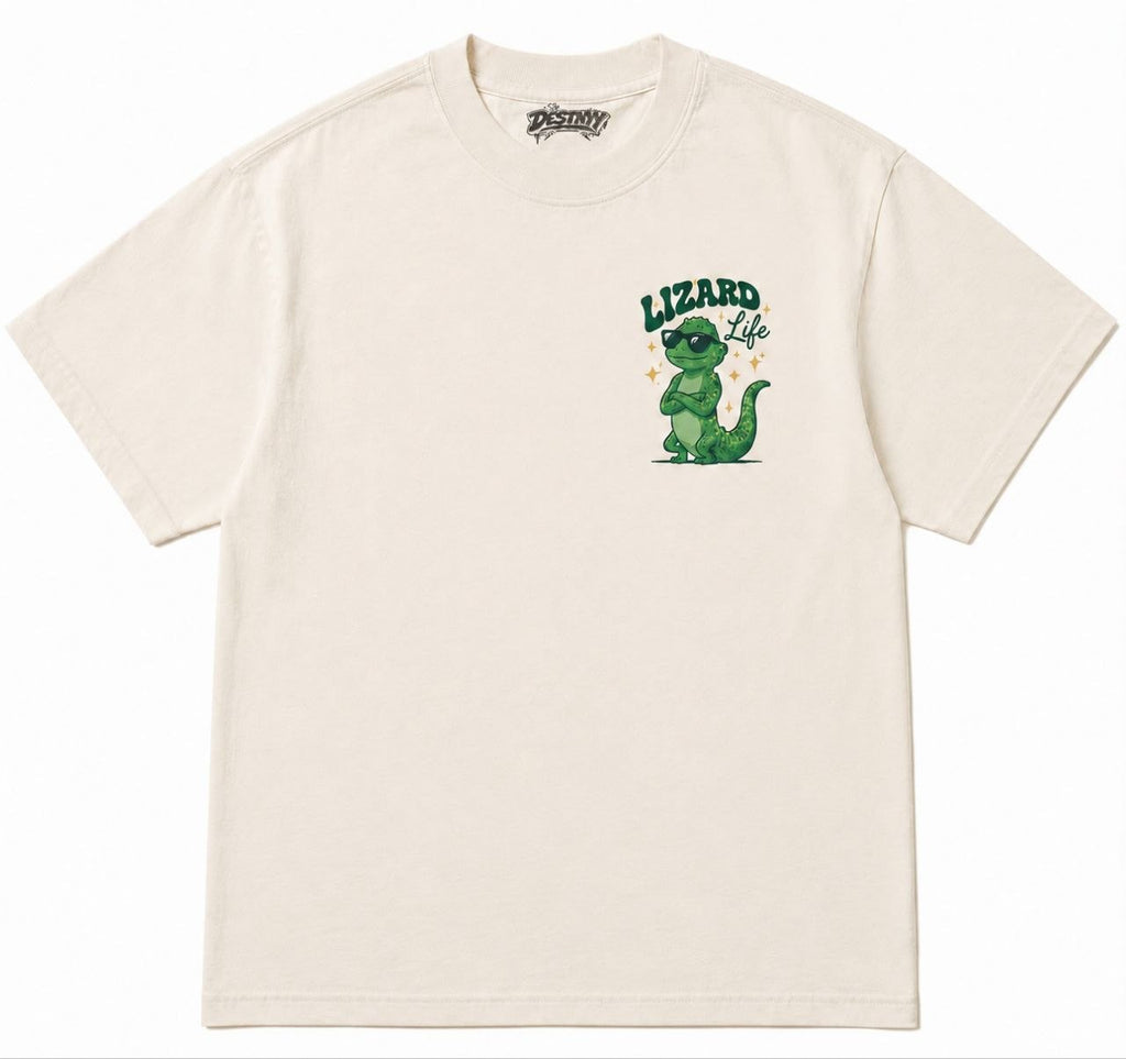 Relaxed Fit Off- White T-shirt