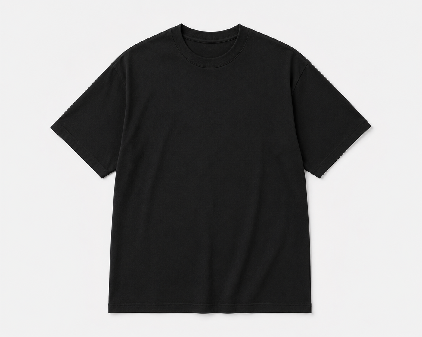 Relaxed Fit Black T-Shirt