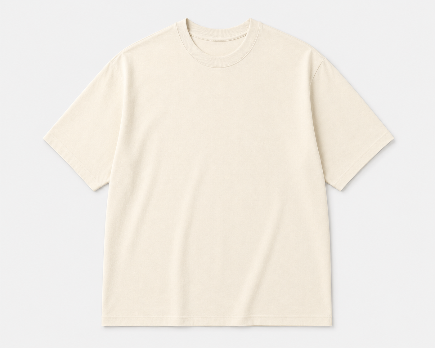 Relaxed Fit Off-White T-Shirt