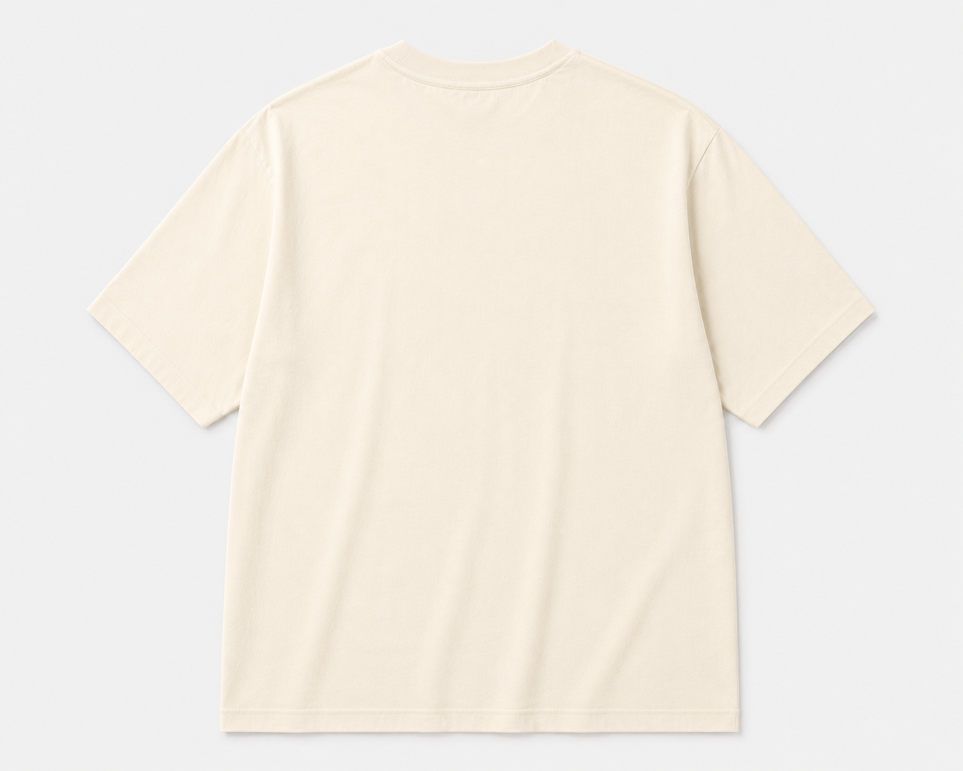 Relaxed Fit Off-White T-Shirt