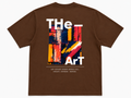 Oversized Coffee Brown T-Shirt