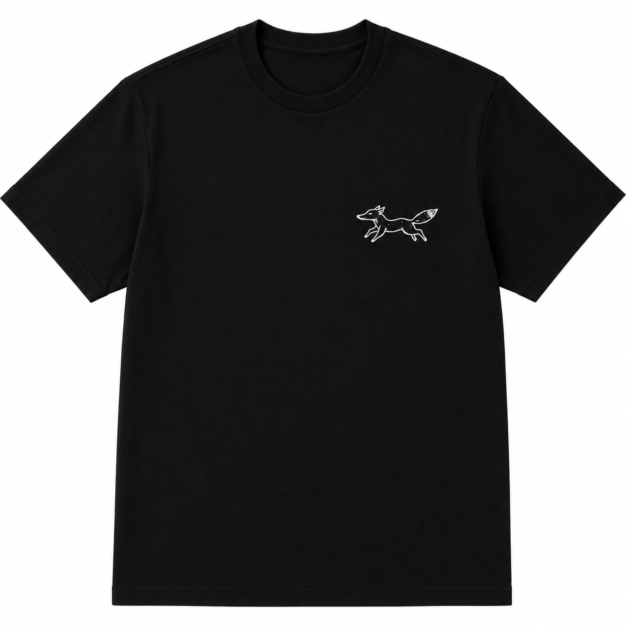 Relaxed Fit Black T-Shirt