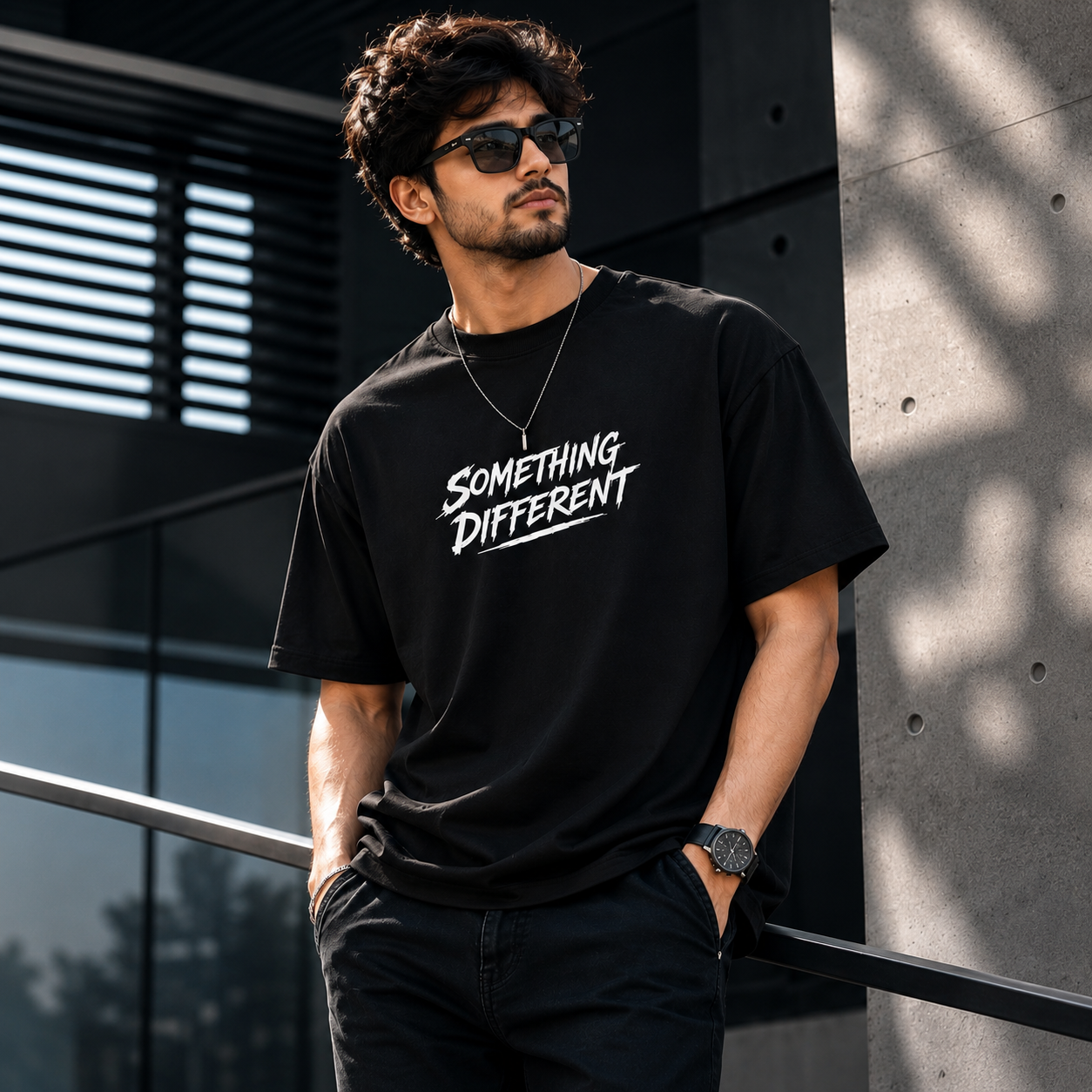 Oversized Black T-shirt