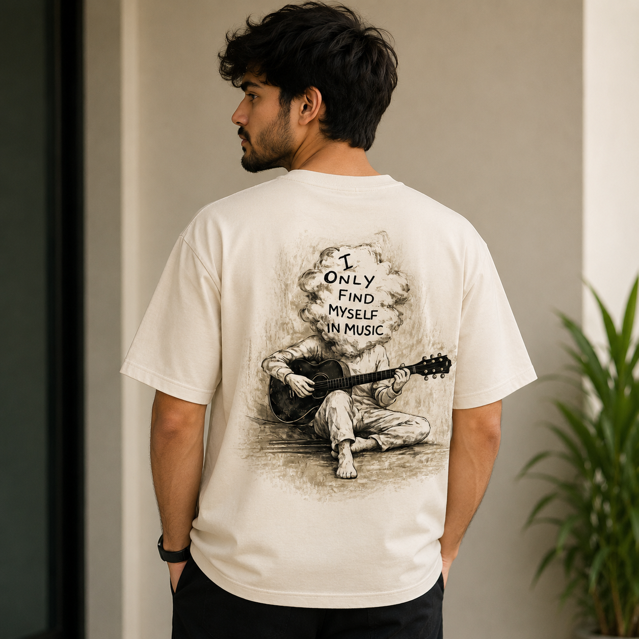 Oversized Off-White T-Shirt