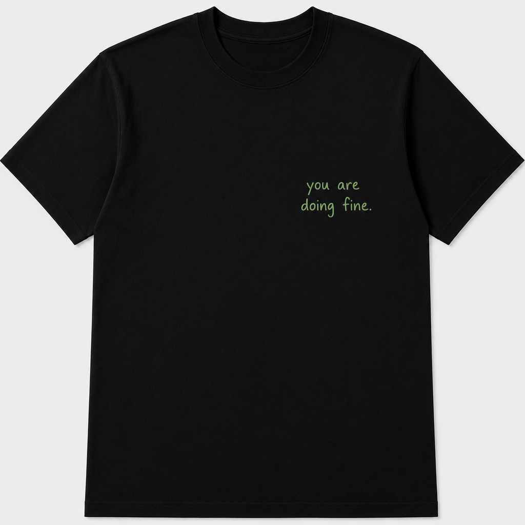 Relaxed Fit Black T-Shirt